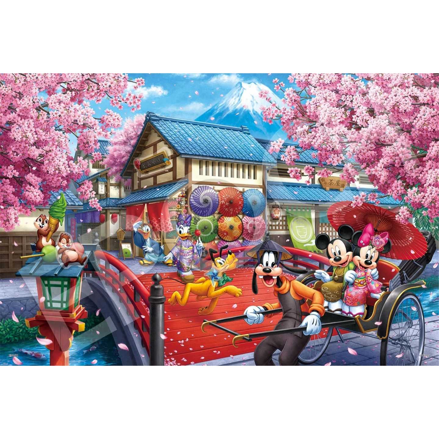 Disney 1000-Piece Puzzle – Mickey & Friends: SAKURA Journey