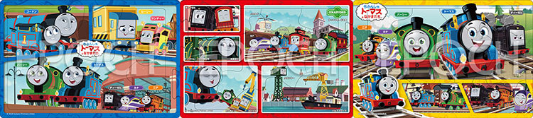 APO-24-205 きかんしゃトーマス たのしいまいにち 8+12+16ピース ［CP