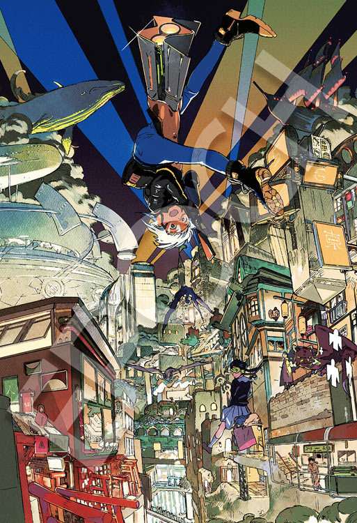 EPO-26-352s 浮雲宇一 僕らの街へ 300ピース エポック社 の商品詳細