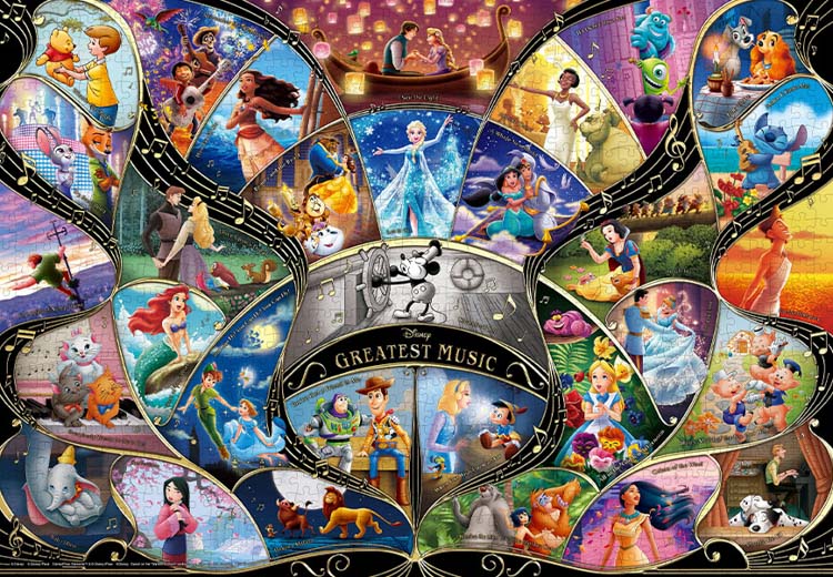TEN-D1000-872 ディズニー DISNEY GREATEST MUSIC 1000ピース テンヨー