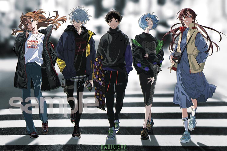 YAM-10-1394 エヴァンゲリオン RADIO EVA Illustration 06 クロス