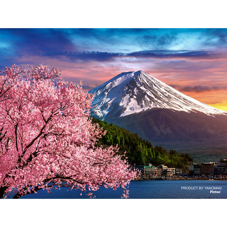 YAM-2308-54 風景 桜の季節と富士山 150ピース ［CP-WH］ ［CP-SK