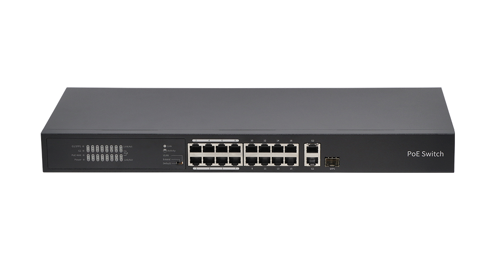 16ポートPoEスイッチングハブ - ジャパン・セキュリティシステム（旧