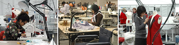 2007年ユニバーサル技能五輪国際大会が終了しました｜JUKI工業用ミシン