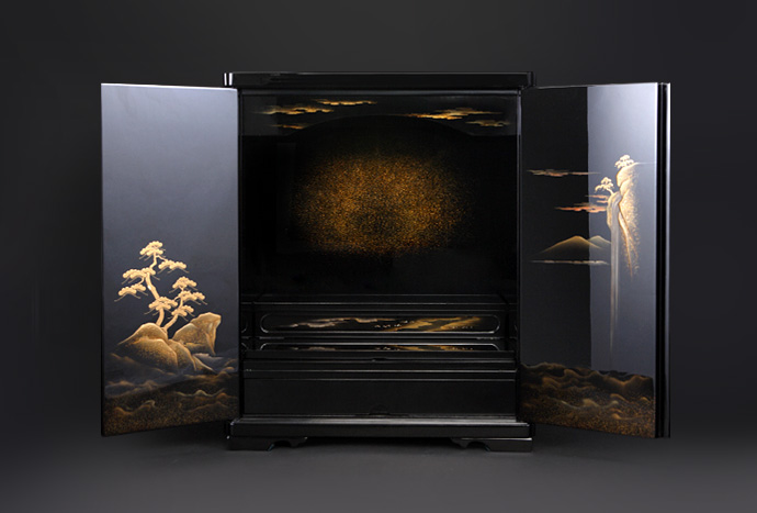 輪島塗仏壇 三方総開き厨子 大越仏壇