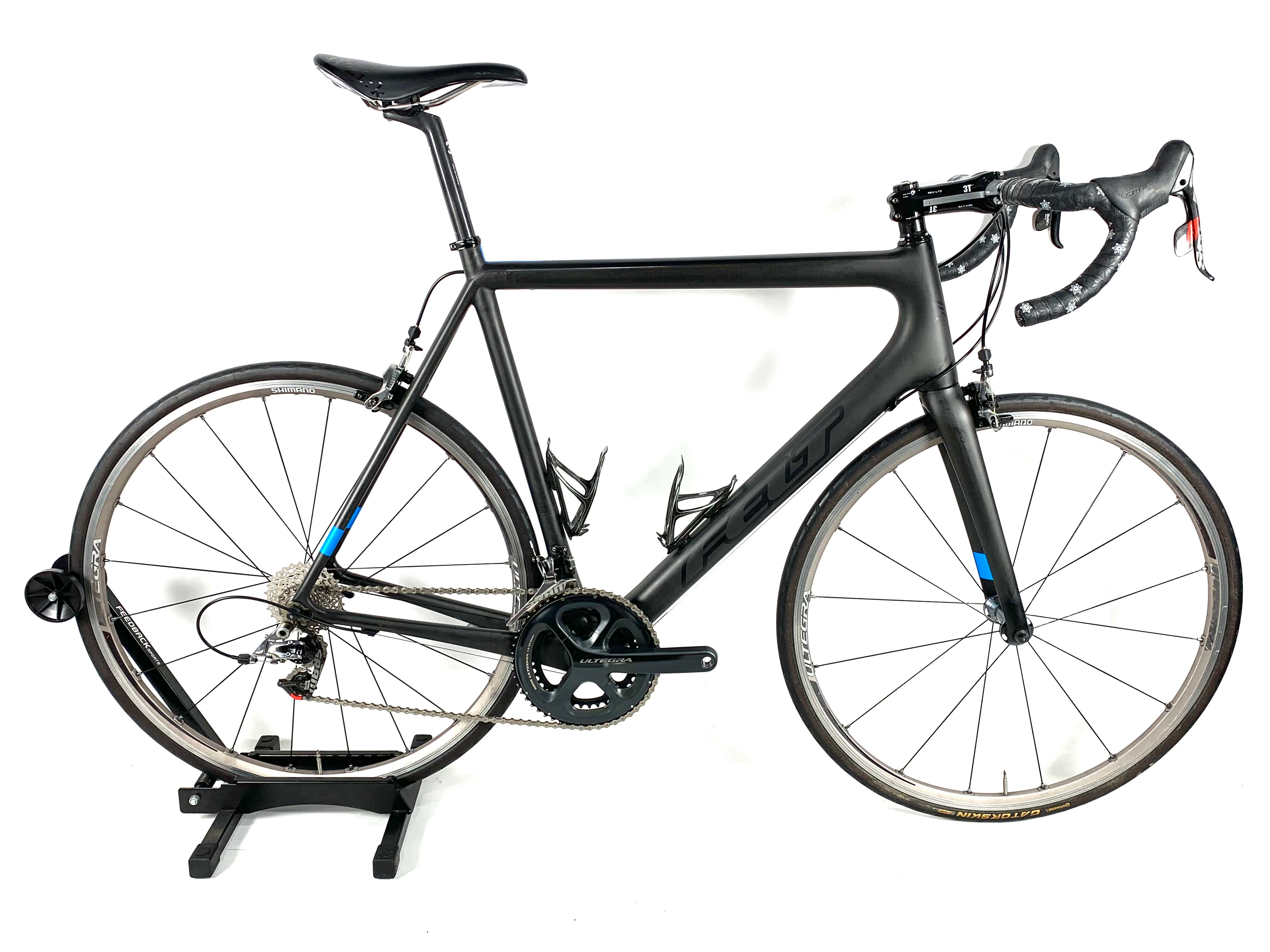 2014 Felt F1 Carbon SRAM Red 10 Speed Shimano Ultegra Wheels Size