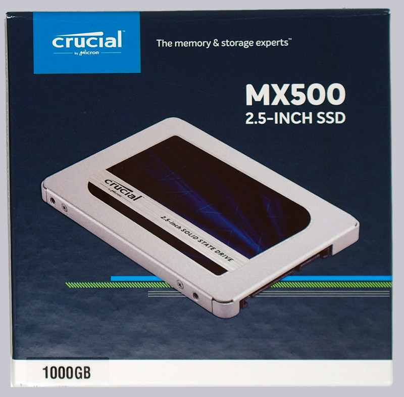 Crucial MX500 1 TB SSD Review