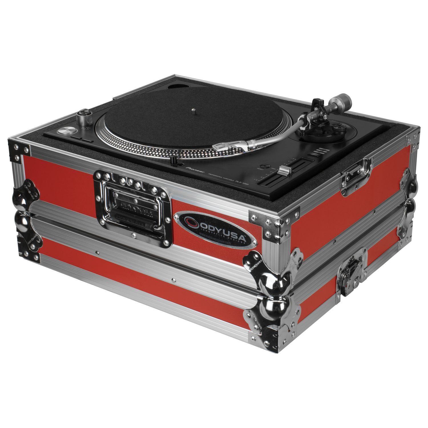 Odyssey Universal Red Turntable Case - Odyssey Cases
