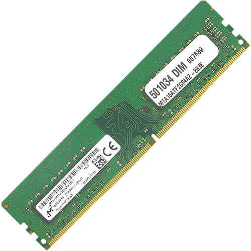OEMPCWorld.com: Micron 16GB DDR4-2400 MTA16ATF2G64AZ-2G3E1 UDIMM