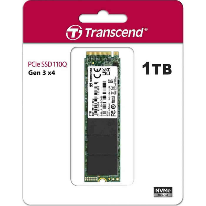OEMPCWorld.com: Transcend TS1TMTE110Q MBW 1TB M.2 2280 NVMe PCIe