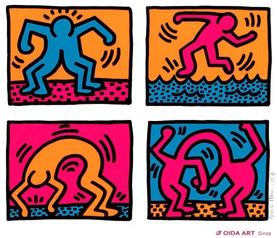 キース・ヘリング Pop Shop Quad II | 絵画など美術品の販売と買取