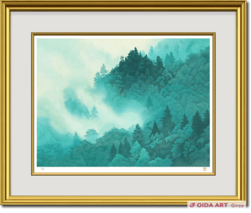 東山魁夷 雲立つ嶺 | 絵画など美術品の販売と買取 | 東京・銀座 おいだ美術