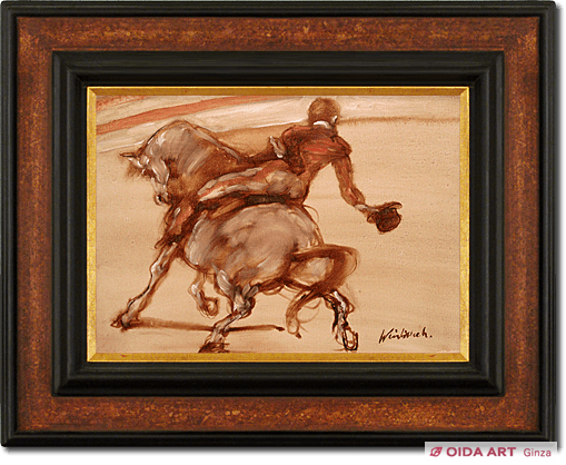 ワイズバッシュ 騎手 | 絵画など美術品の販売と買取 | 東京・銀座 おい