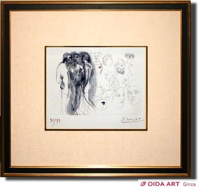 パブロ・ピカソ 知られざる傑作より 『三人の裸婦』 | 絵画など美術品