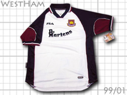 ウェストハム ユニフォームショップ O.K.A. West Ham UTD 1999-2001