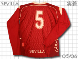 セビージャ Sevilla FC 100周年 選手実着 ユニフォームショップ 2005