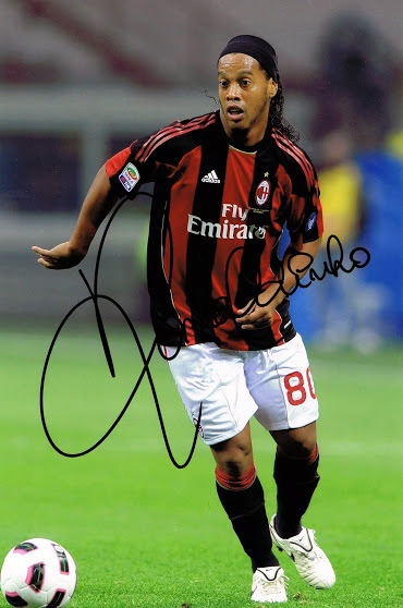 ACミラン 直筆サイン入りフォト AC Milan 2010-2011 イブラヒモビッチ