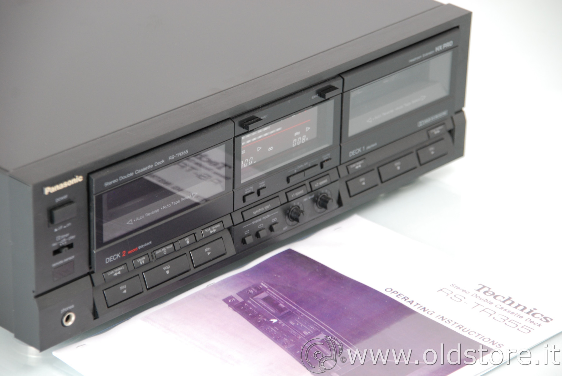 Panasonic / Technics RS TR355 | tape deck cassette | OLDSTORE