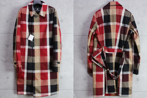 ブラックレーベル クレストブリッジ チェック ボンディング ステン