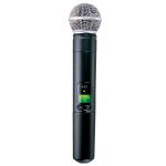 Shure SLXワイヤレスシステム採用ワイヤレスマイクSLX2/SM58のご紹介です。