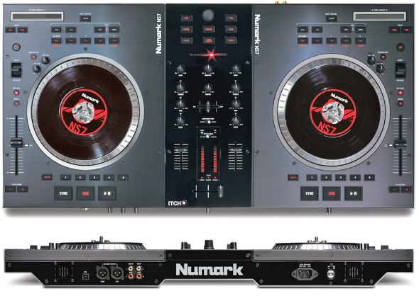 Numark/PCDJコントローラー/NS7FX【ヘッドフォンREDWAVE無料プレゼント