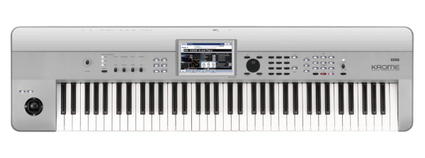 KORGのシンセサイザー、KROME-73-PTのご紹介です。