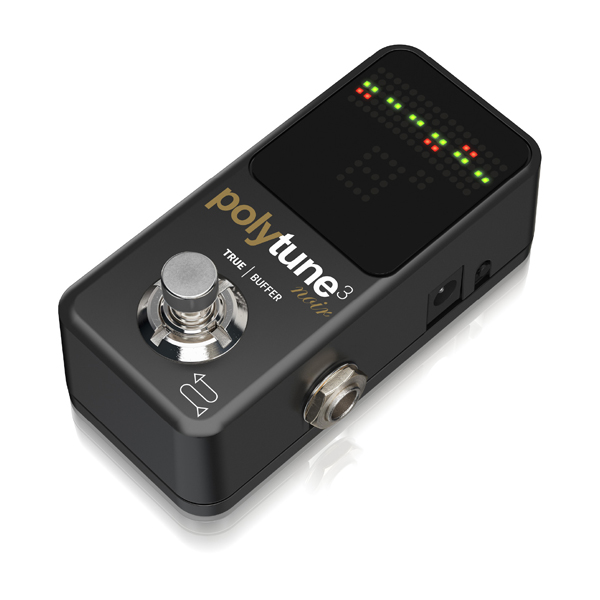 TC ElectronicのエフェクターPOLYTUNE 3 NOIRをご紹介いたします。