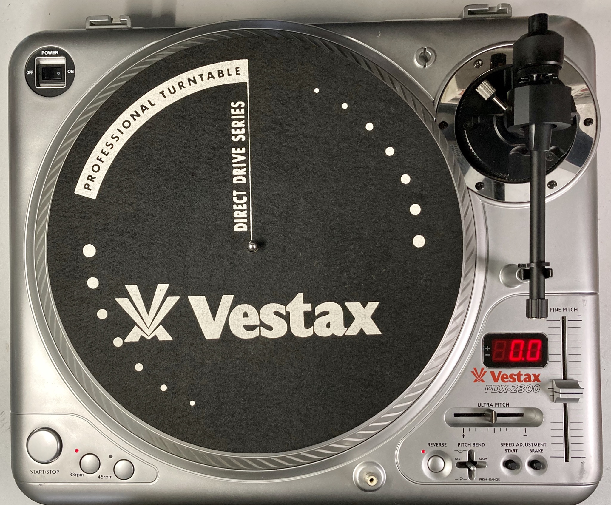 中古品】Vestax/ターンテーブル/PDX-2300 -DJ機材アナログレコード専門
