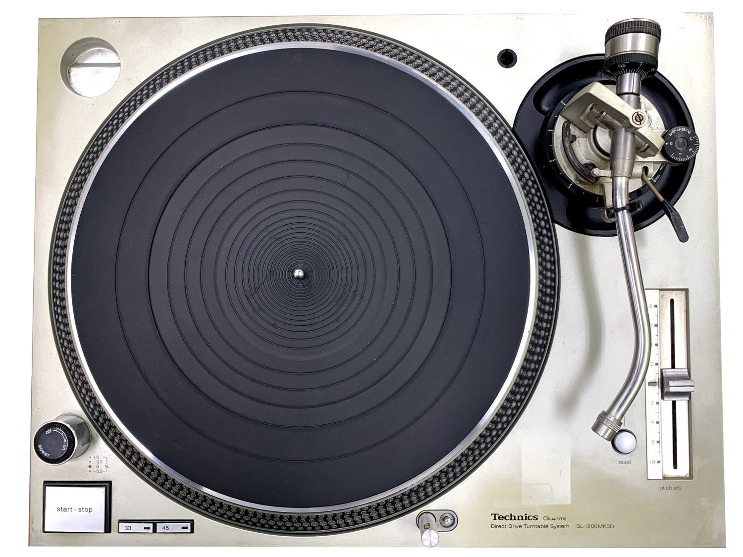 中古品のTechnicsのターンテーブル、SL-1200MK3Dのご紹介です。