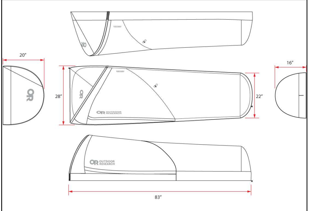 Alpine AscentShell Bivy | Outdoor Research