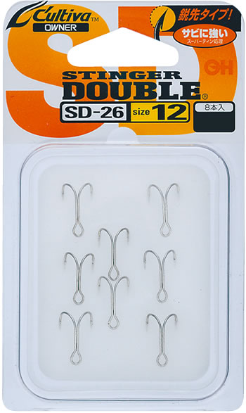 C'ultiva製品（ダブルフック） | 株式会社オーナーばり｜海釣り仕掛け