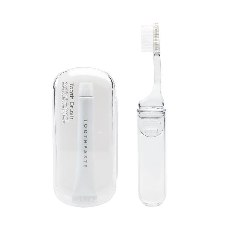 ケース付き ハブラシ セット ホワイト: コスメ＆ビューティー | ロフト