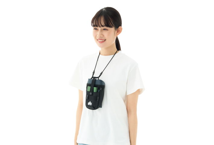 野電 ボディエアコン・冷風2WAYポーチ|ギア|野電|クールアイテム|製品