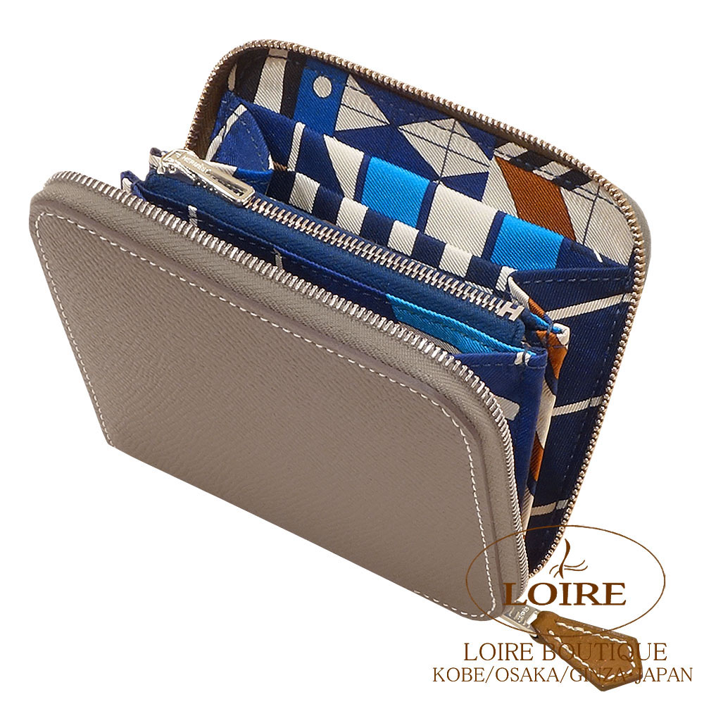 エルメス アザップ シルクインコンパクト 楽天市場】エルメス アザップ シルクイン コンパクト クロ×クロ