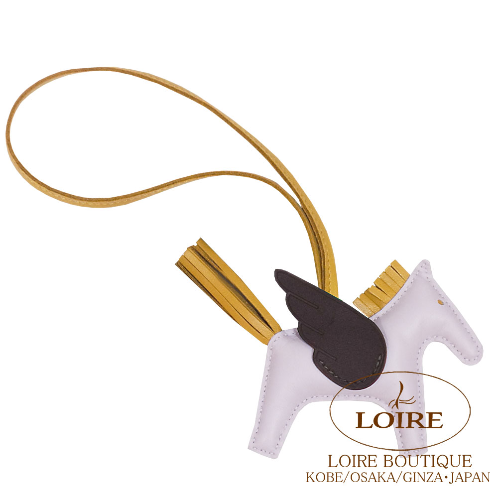 エルメス ロデオ ペガサス チャ一ム PM エルメス<br>ロデオ ペガサス PM チャーム<br>ルージュセリエ×モーヴ