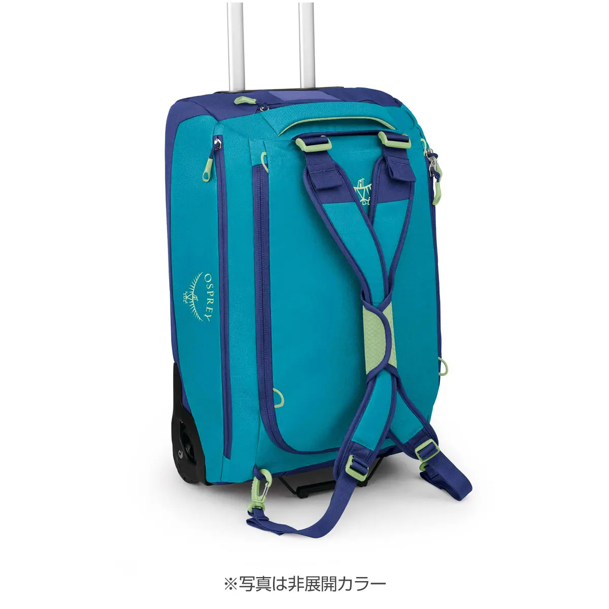 デイライトキャリーオンウィールドダッフル40(ブラック): オスプレー