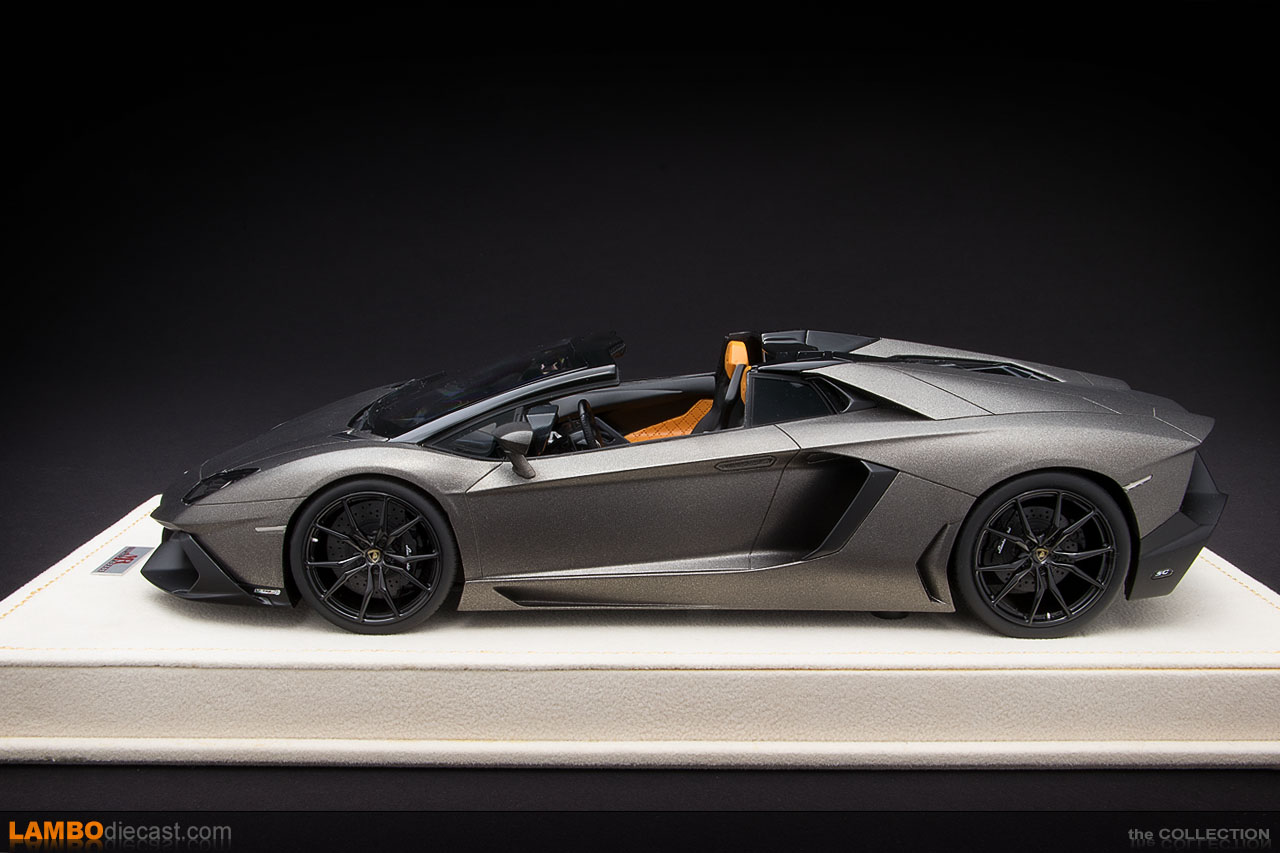 The 1/18 Lamborghini Aventador LP720-4 Roadster from MR, a review