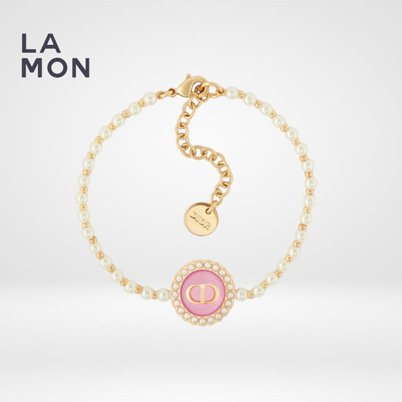 ディオール ブレスレット DIOR Petit CD Baroque Bracelet メタル