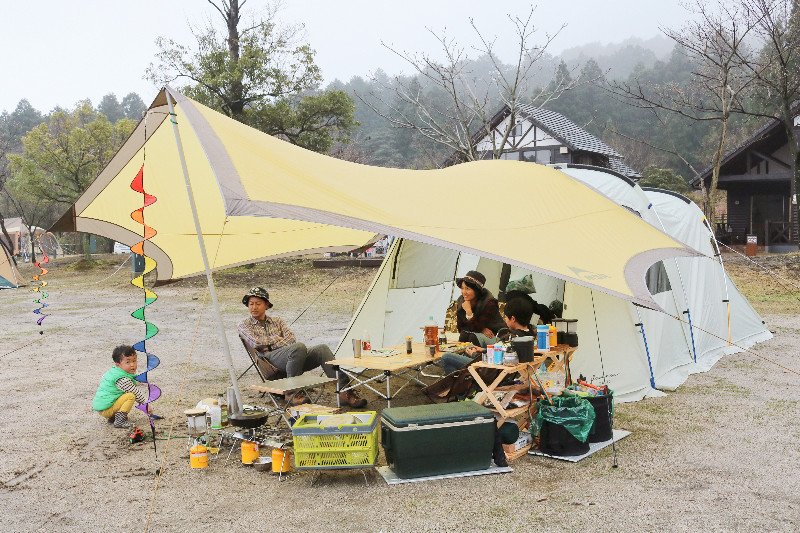 ロゴス・MSR・キャプテンスタッグ】グランベーシックトンネルドームと