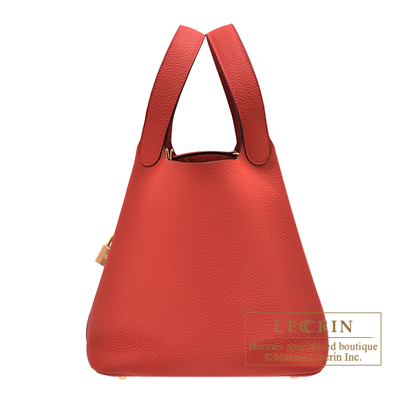 エルメス ピコタンロック22/MM ヴァーミリオン トリヨンクレマンス