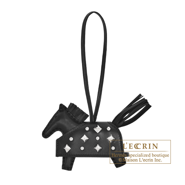 エルメス ロデオチャーム ロベオ・ロックPM ブラック アニョーミロ