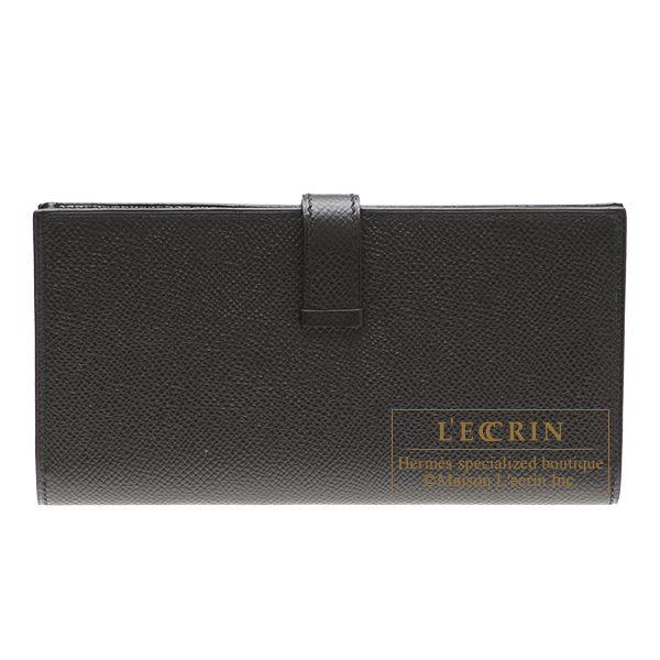 エルメス ベアンスフレ ブラック ヴォーエプソン シルバー金具