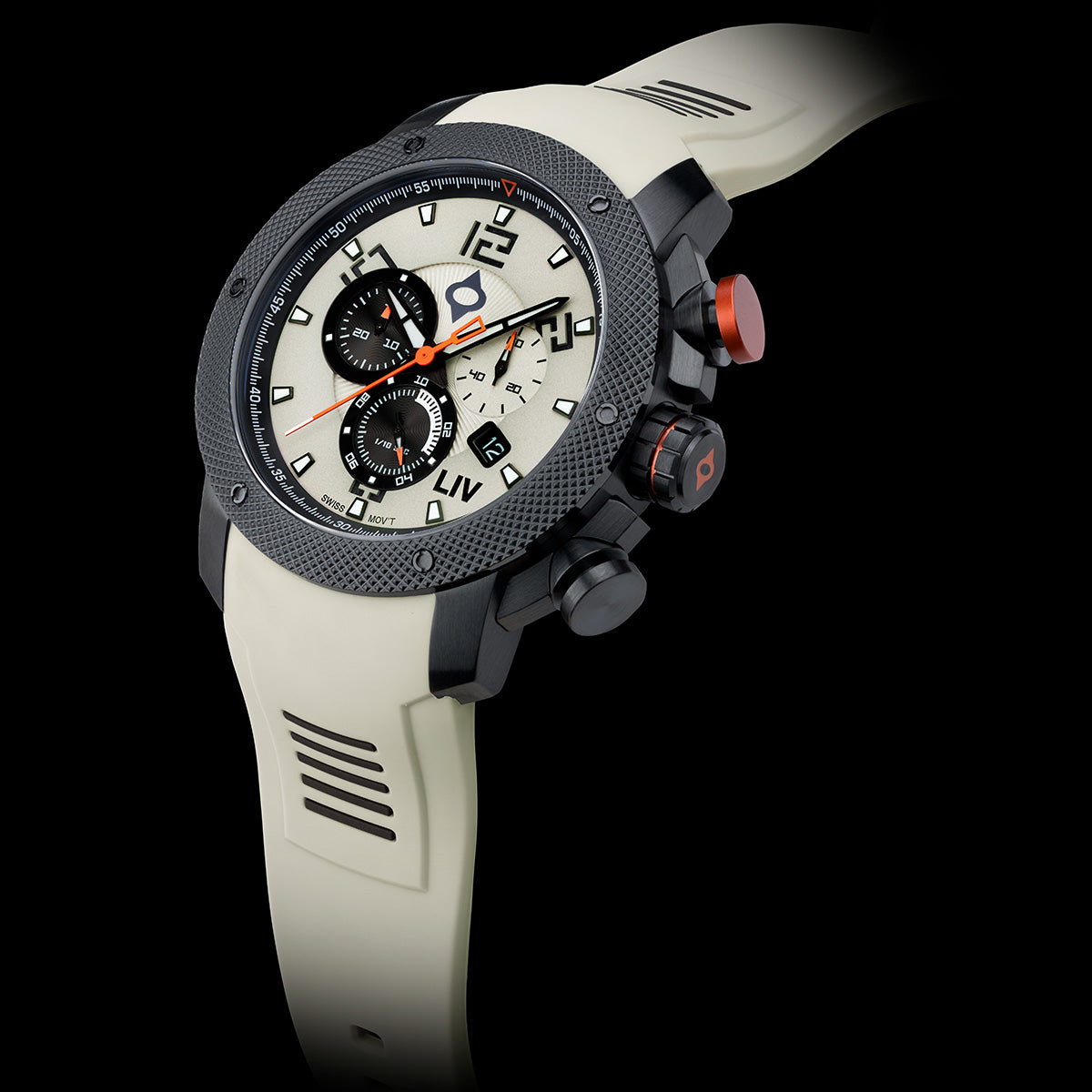 NEW! GX1 Cactus Gray Chrono – LIV Swiss Watches