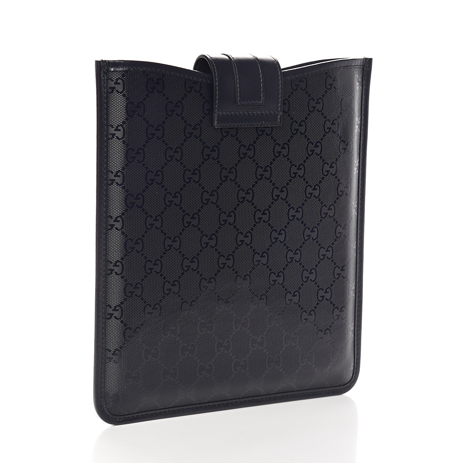 Gucci Unisex GG Navy Blue Imprime iPad / Tablet Case