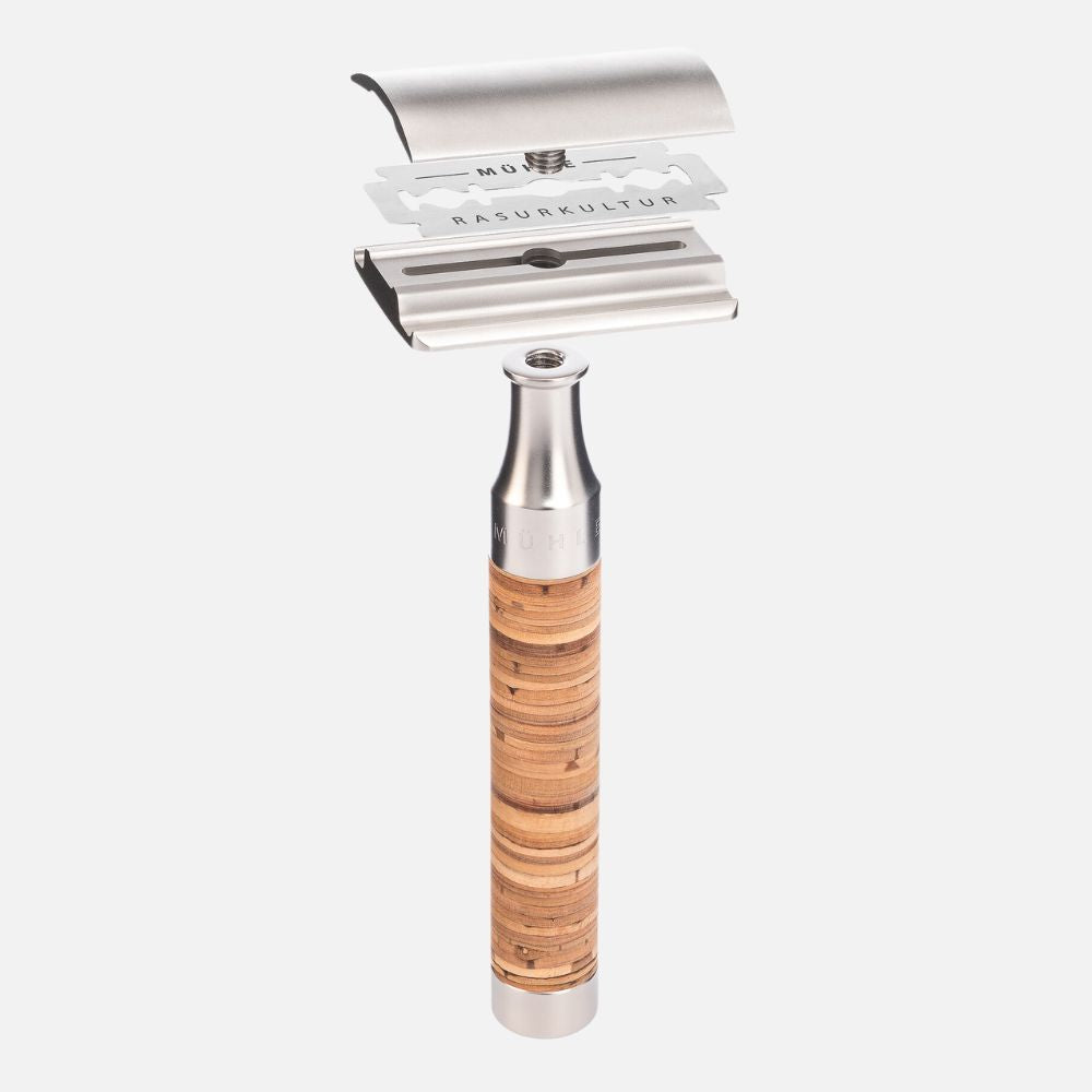 ミューレ ROCCA レイザー（両刃カミソリ）／ステンレススチール