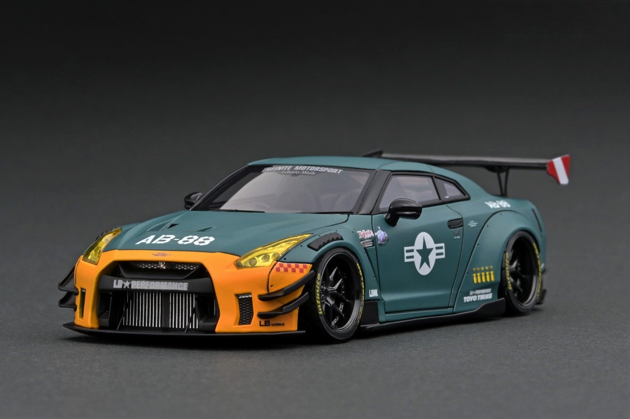 Ignition Model 1:43 Nissan GT-R (R35) LB-WORKS Type 2 in Matte