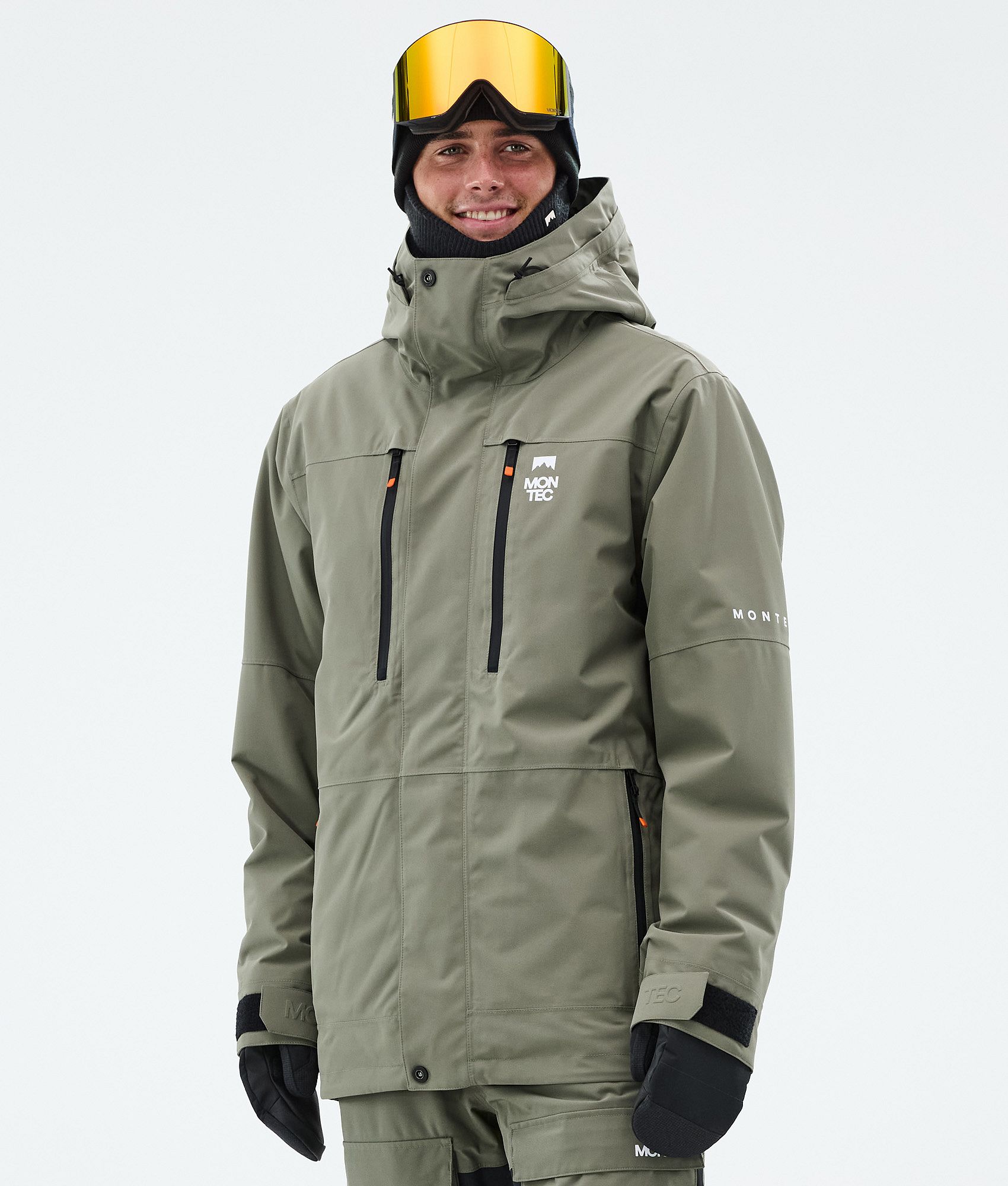 Montec Fawk Ski Jacket Men Greenish | Montecwear.com