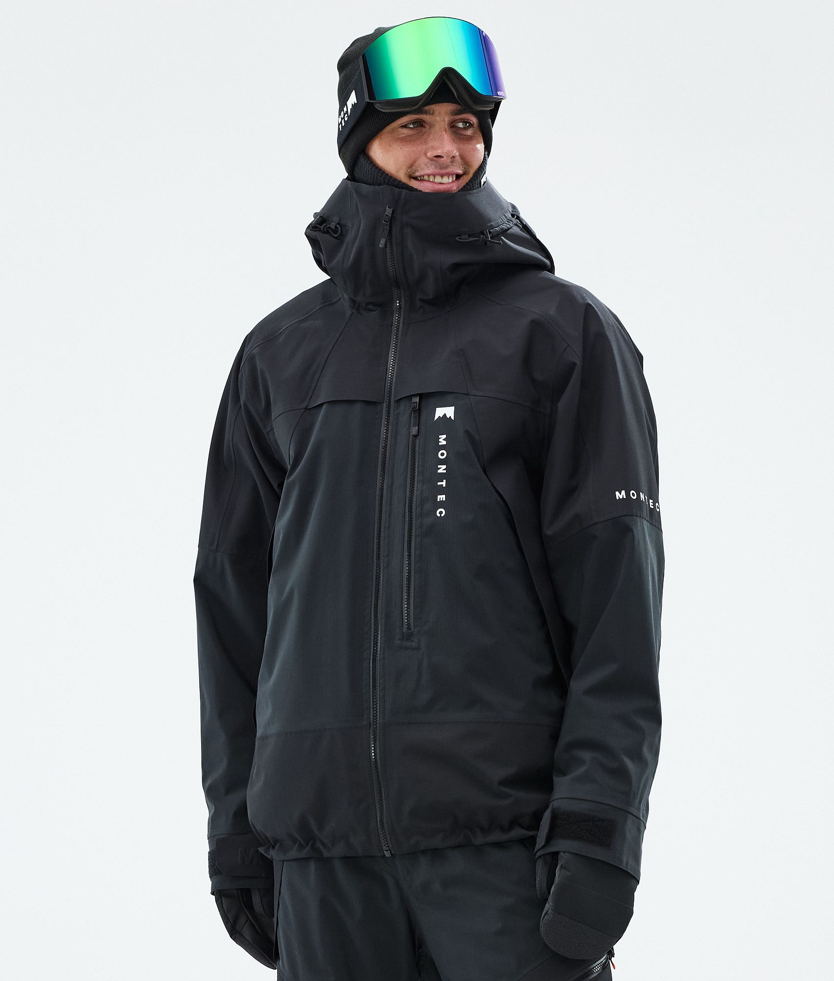 Montec Doom Snowboard Jacket Men Black | Montecwear.com