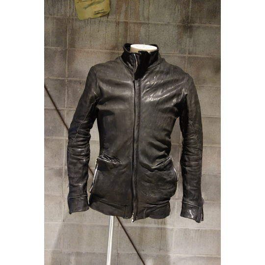 incarnation、インカネーション、11511-41117、HORSE LEATHER BIAS ZIP