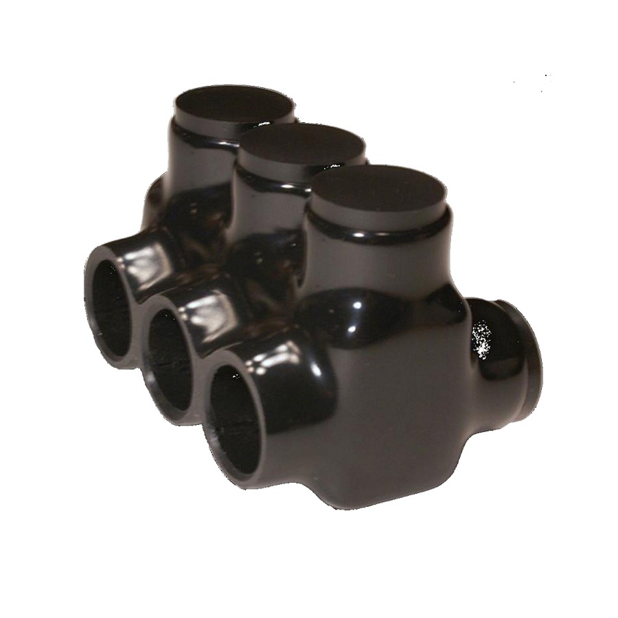 Morris 97633 2/0- 3 Black Insulated Connector Dual | Gordon